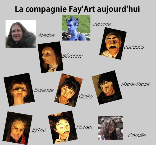 La compagnie Fay'Art des Mont d'Ardèche